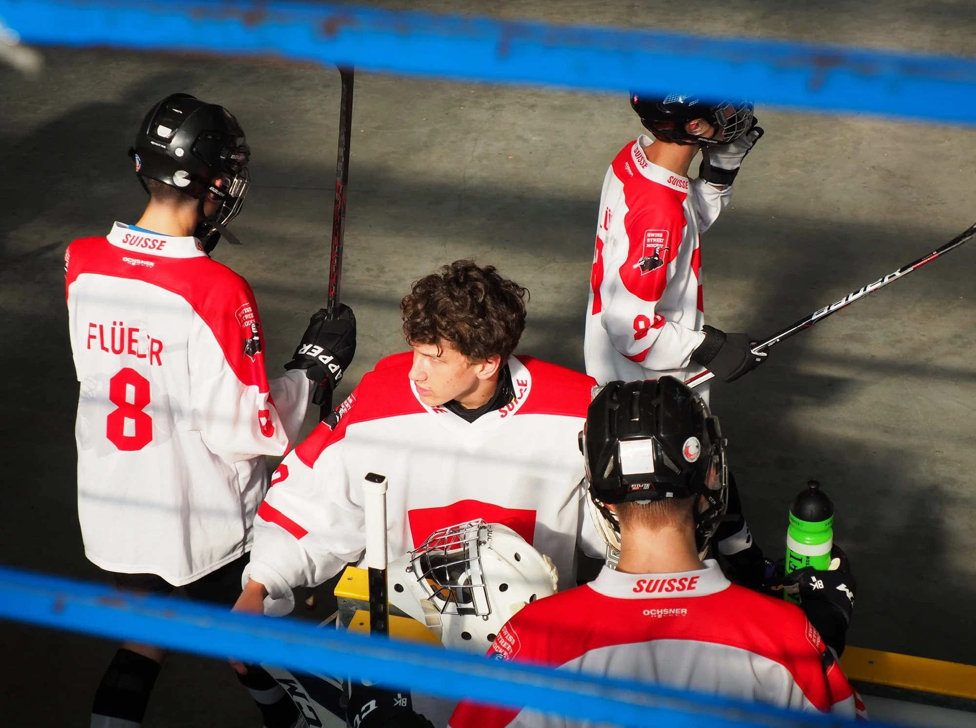Spiel gegen Gastgeber Tschechien an der Streethockey U18 WM 2023 in Liberec